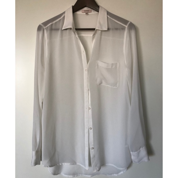 NWOT Aritzia Sunday Best - White Button Down Shirt - Size Small - Picture 1 of 7